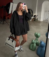 Трикотажный костюм с шортами SAP-083A520