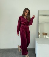 Плюшевый спортивный костюм женский SC-9051A530