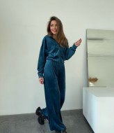 Плюшевый спортивный костюм женский SC-9051A530