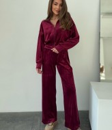 Плюшевый спортивный костюм женский SC-9051A530