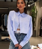 Рубашка укороченная женская  KL-804A400