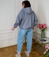 Куртка на молнии с капюшоном AD-8012.1A650