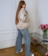 Куртка на молнии с капюшоном AD-8012.1A650