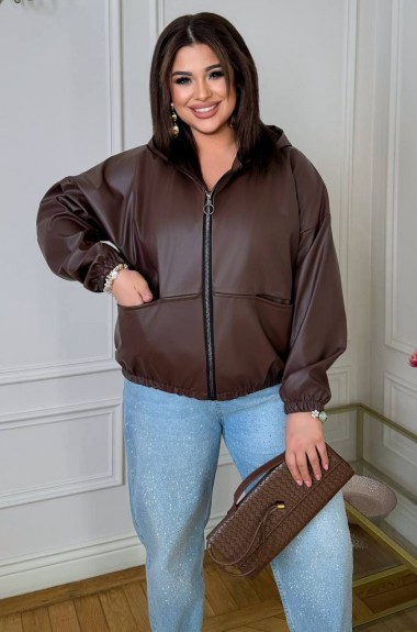 Куртка на молнии с капюшоном AD-8012.1A650