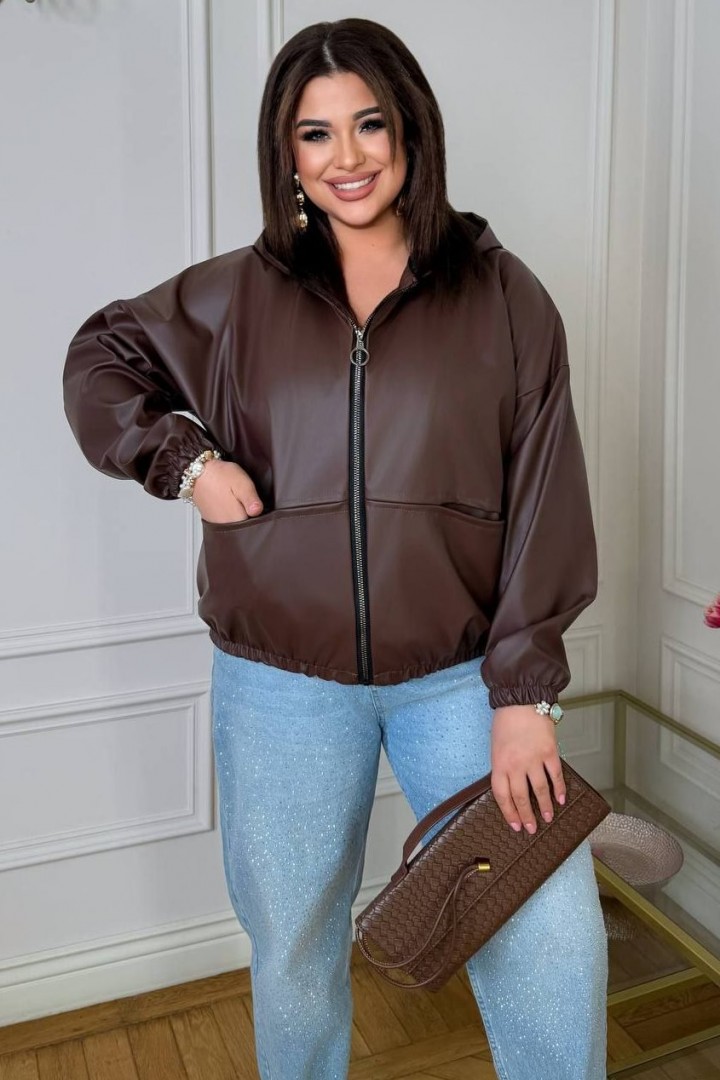 Куртка на молнии с капюшоном AD-8012.1A650