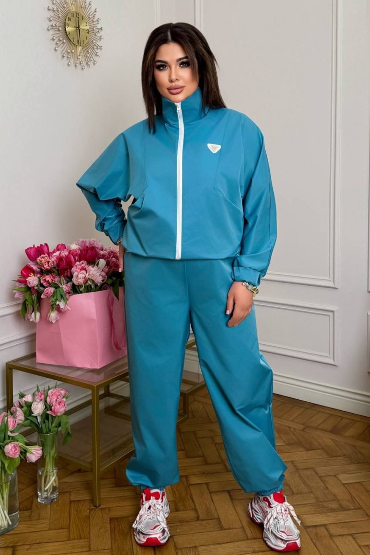 Кофта прямого покроя и штаны AD-7985.1A400