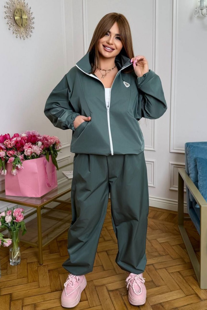 Кофта прямого покроя и штаны AD-7985.1A400