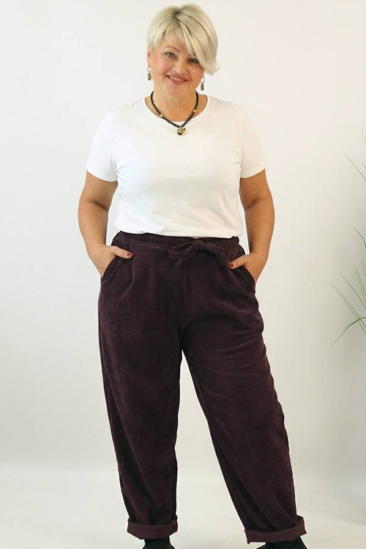 Женские брюки вельветовые YS-2193A490B570