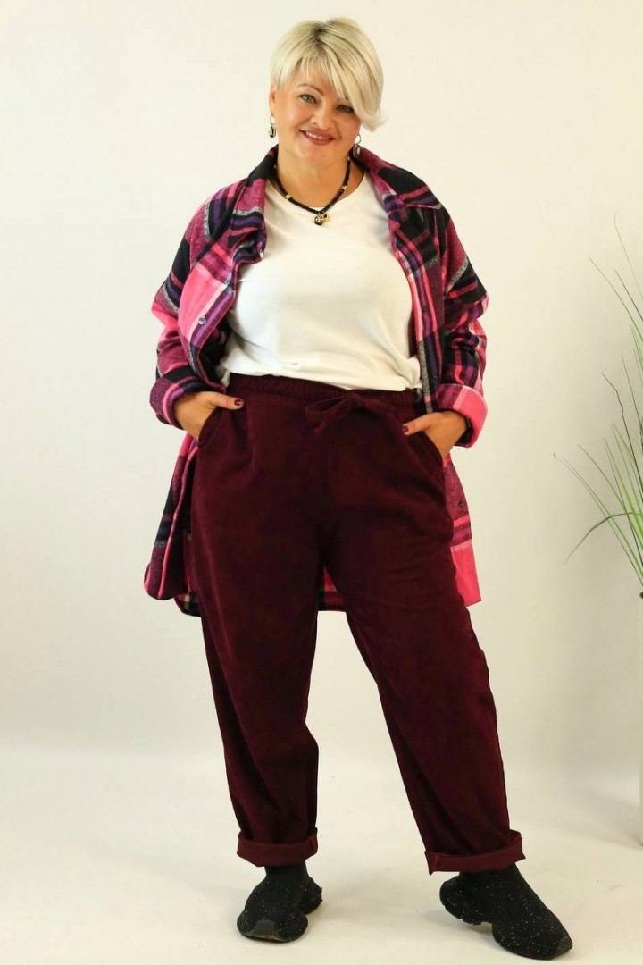 Женские брюки вельветовые YS-2193A490B570