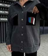 Комбинированный вязаный костюм TS-102.3A990