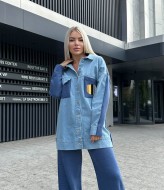 Комбинированный вязаный костюм TS-102.3A990