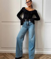 Лонгслив с рюшами ANN-441A299 Лонгслив с рюшами ANN-441A299