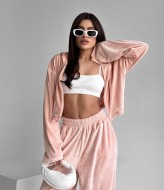 Женский костюм велюровый ANN-017A580 Женский костюм велюровый ANN-017A580