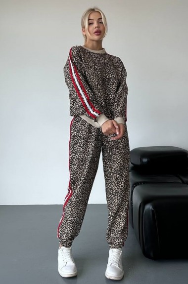 Спортивный костюм леопардовый  DN-213A850 Спортивный костюм леопардовый  DN-213A850