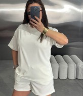 Женский костюм шорты и футболка  EFR-206A350