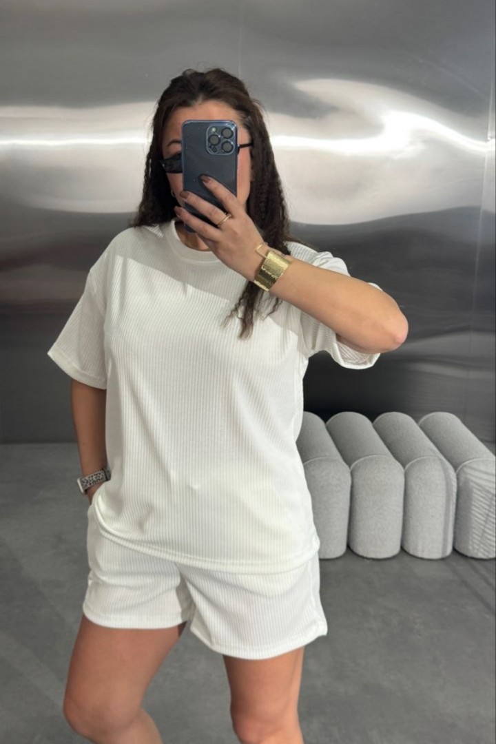 Женский костюм шорты и футболка  EFR-206A350