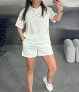 Женский костюм шорты и футболка  EFR-206A350