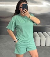 Женский костюм шорты и футболка  EFR-206A350
