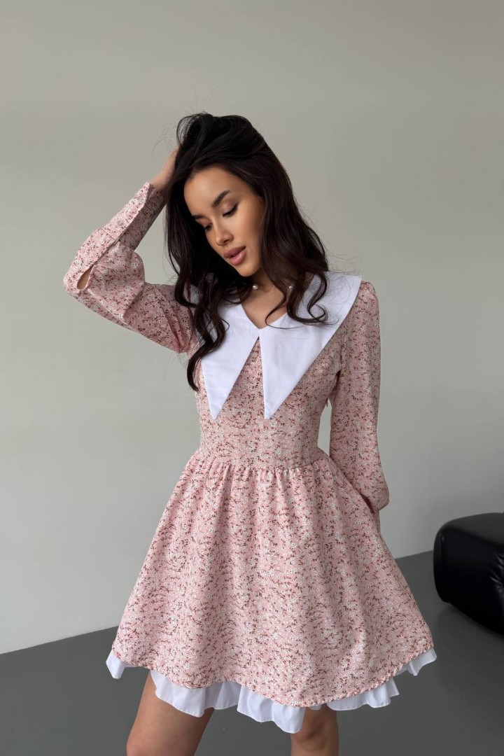 Сукня з комірцем SAO-033A470