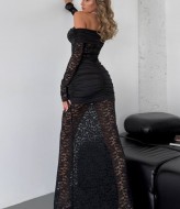 Вечернее длинное платье SAO-253A699