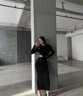 Трикотажна сукня WOW-2501A15