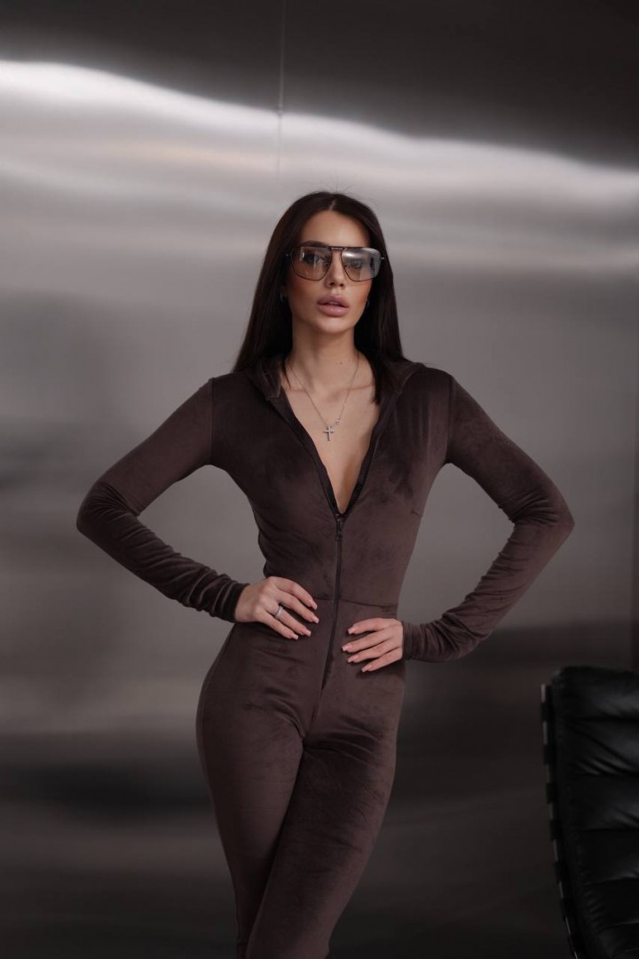 Велюровий комбінезон MPK-484A400