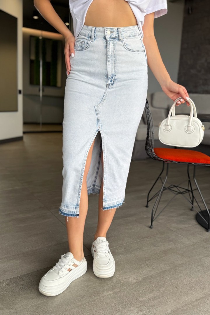 Спідниця з розрізом WOW-3111A21