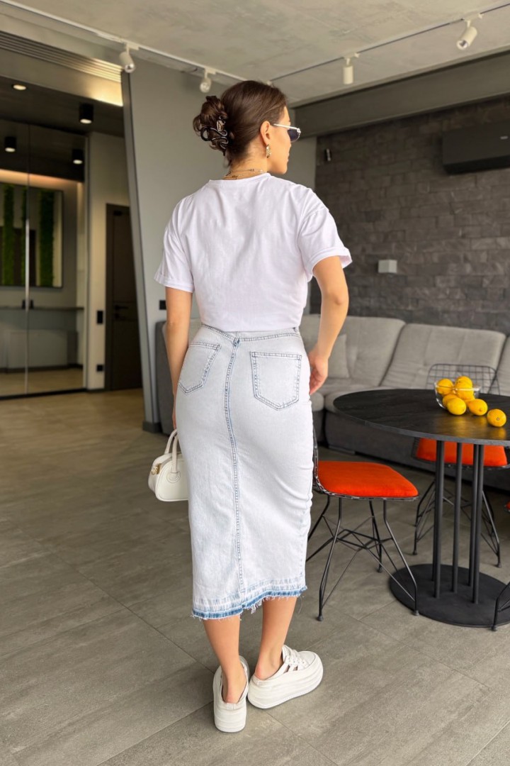 Спідниця з розрізом WOW-3111A21