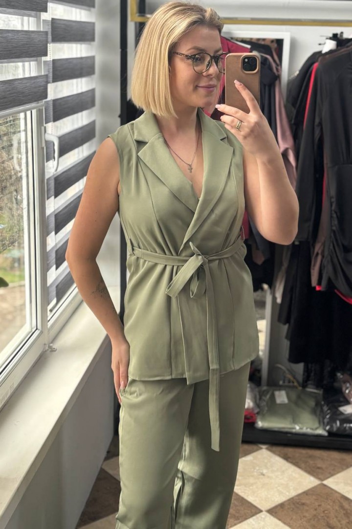 Костюм жилетка на подкладке и брюки LOU-1412A1000