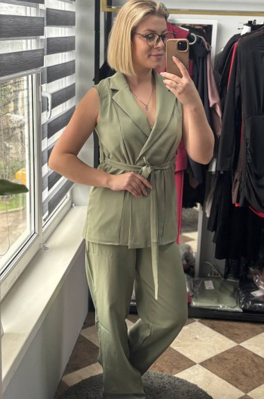 Костюм жилетка на подкладке и брюки LOU-1412A1000