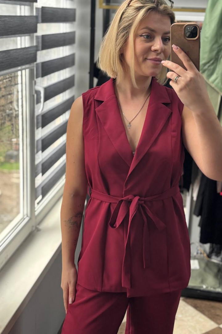 Костюм жилетка на подкладке и брюки LOU-1412A1000