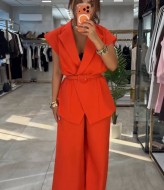 Женский костюм с жилеткой  LOU-1487A900