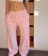 Лляні широкі штани STB-048A399