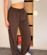 Лляні широкі штани STB-048A399