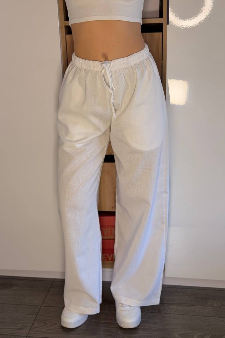 Лляні широкі штани STB-048A399