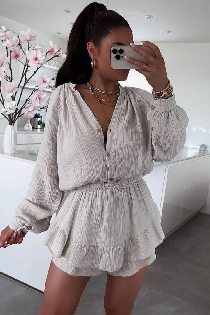 Костюм с юбкой шортами  SNV-10133A650