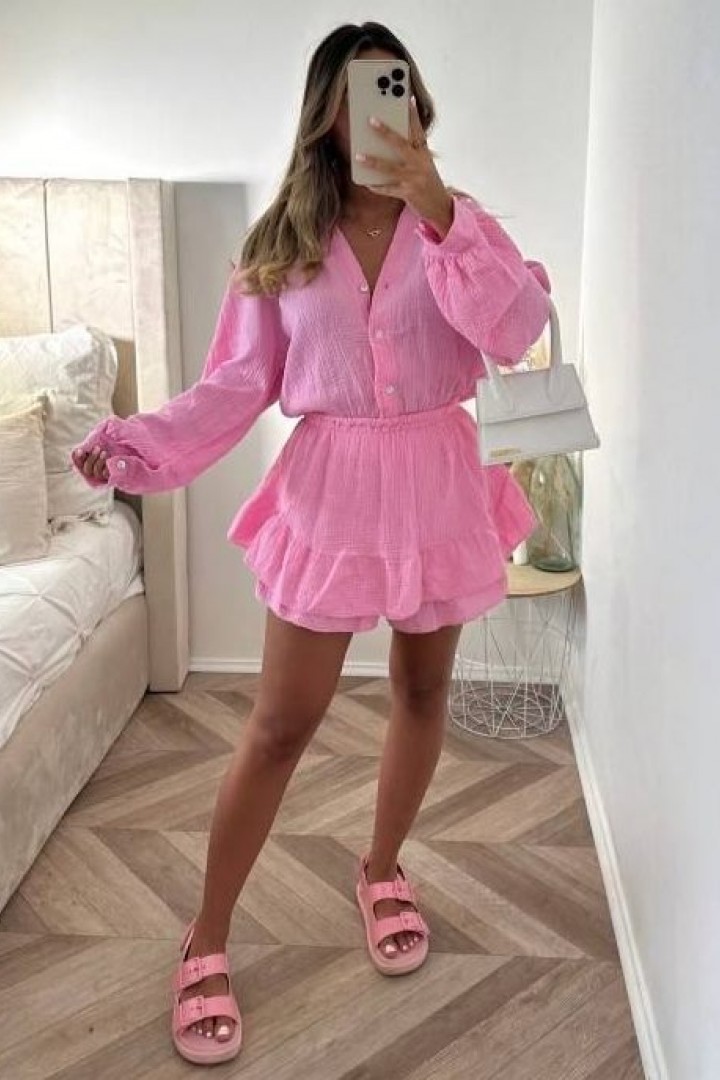 Костюм с юбкой шортами  SNV-10133A650