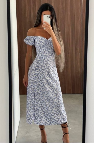 Летнее платье с открытой спиной  SNV-10136A300