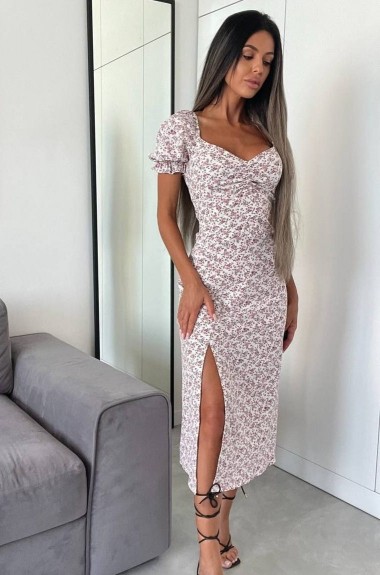 Летнее платье с открытой спиной  SNV-10136A300