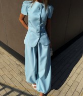 Женский костюм с широкими штанами  POK-678A680