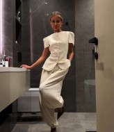 Женский костюм с широкими штанами  POK-678A680