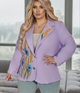 Яркий пиджак женский   VOJ-1070A650