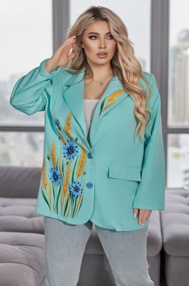 Яркий пиджак женский   VOJ-1070A650