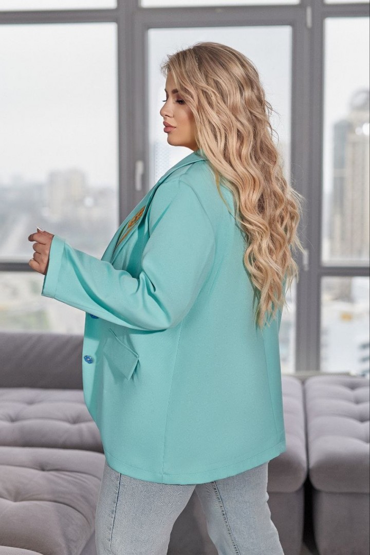 Яркий пиджак женский   VOJ-1070A650