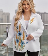 Яркий пиджак женский   VOJ-1070A650