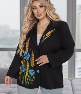 Яркий пиджак женский   VOJ-1070A650