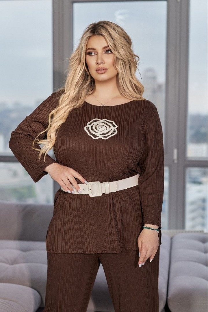 Костюм рубчик женский  VOJ-1074A700