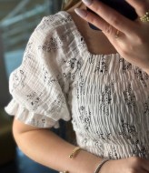 Платье с цветочным принтом  SABI-135A500