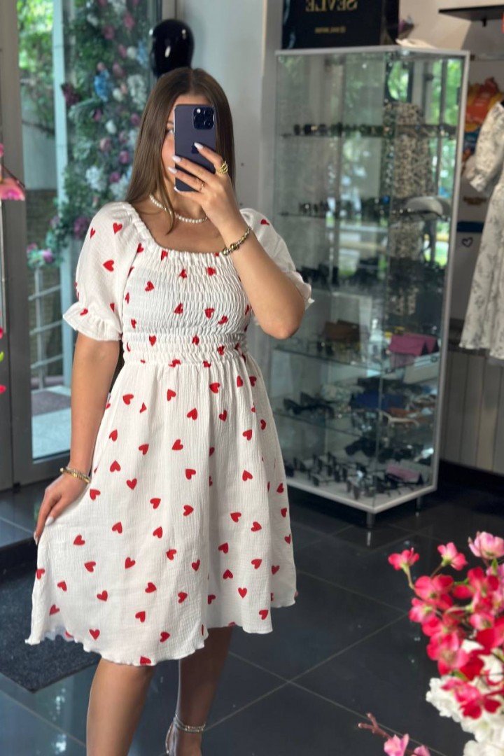 Платье с цветочным принтом  SABI-135A500