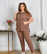 Спорт костюм женский батал NF-3719A650